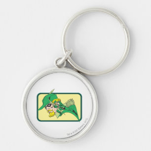 Chaveiro Tecla de seta verde