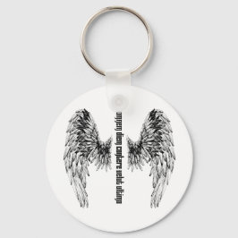 Chaveiro Tecla do botão básico da Tatuagem de Donovan