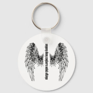 Chaveiro Tecla do botão básico da Tatuagem de Donovan