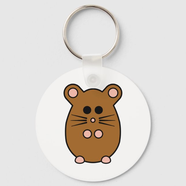 Chaveiro Tecla Hamster 'myham' (Frente)