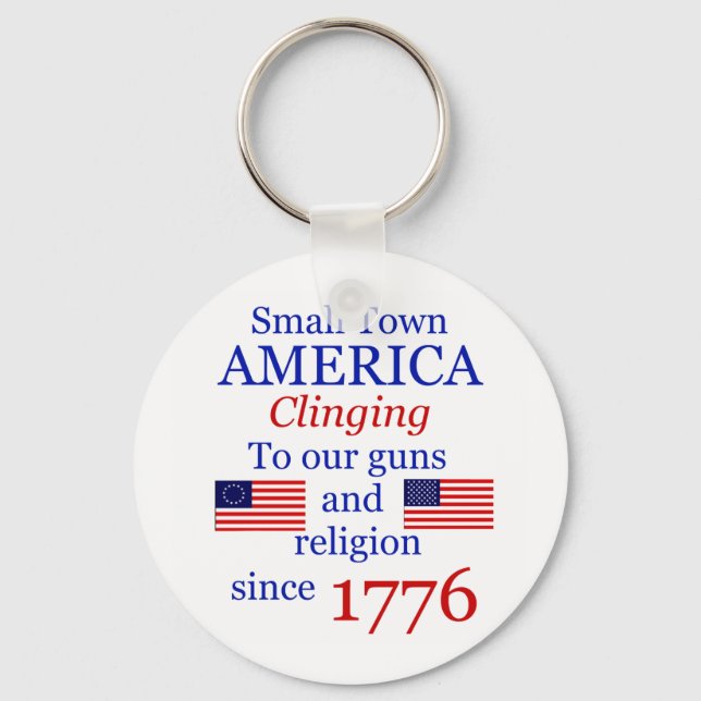 Chaveiro Tecla "Small Town Proud" (Frente)