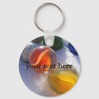 Chaveiro Tecla Vidro Marbles