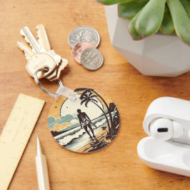 Chaveiro Teclado de areia e Surf