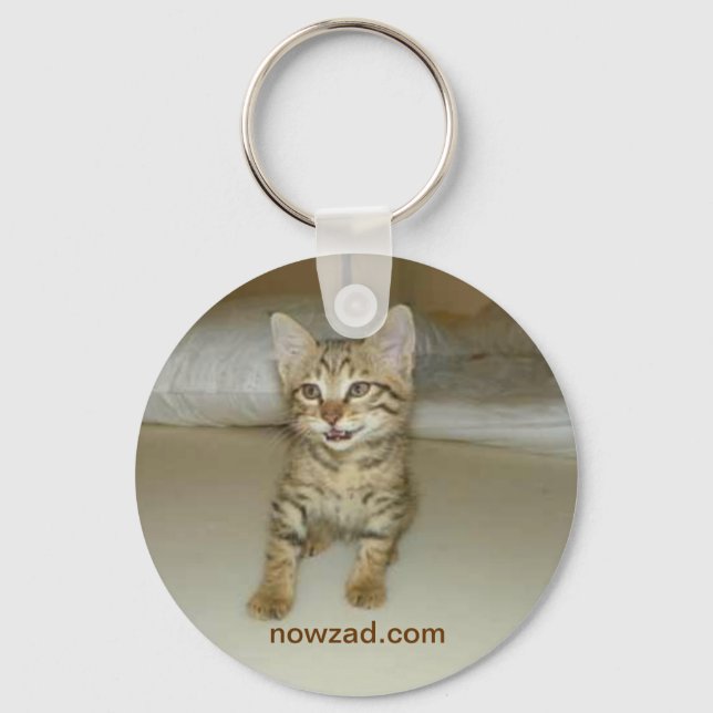 Chaveiro Teclado de Gato de Emergência do Nowzad (Frente)