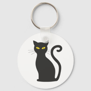 Chaveiro Teclado de Gato Preto