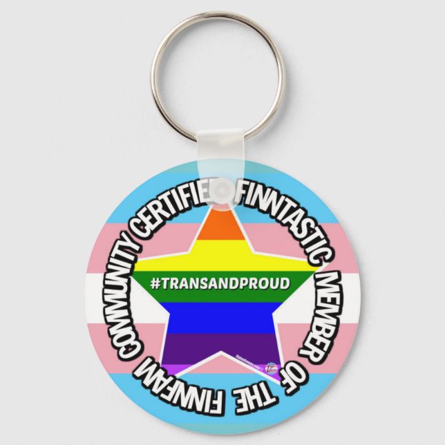 Chaveiro Teclado do Membro FinnFam Certificado (Trans) (Frente)