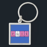 Chaveiro Teclado do nome da mesa periódica Faris<br><div class="desc">Faris soletrado como F Ar I S (Fluorine Argon Iodine Sulfur) em um teclado para o cientista em você. Não consegues encontrar o que queres?</div>