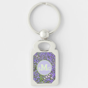 CHAVEIRO TECLADO MONOGRAMA FLORAL
