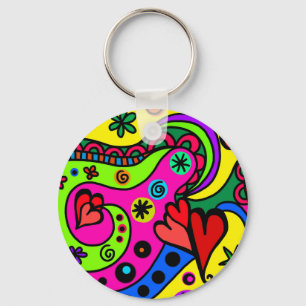 Chaveiro Teclado peitoral colorido