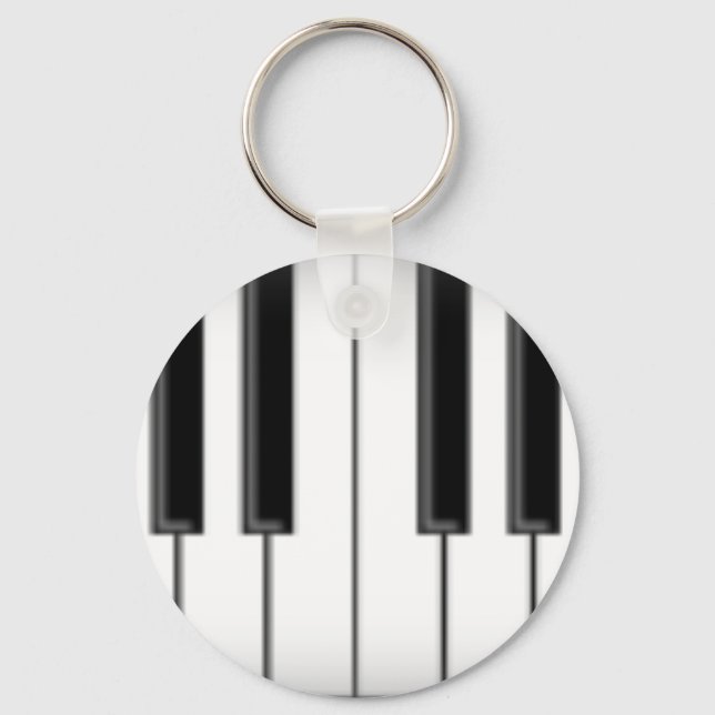 Chaveiro Teclas do teclado/piano: (Frente)
