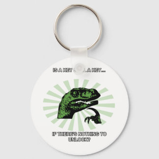 Chaveiro Teclas e fechos do Philosoraptor