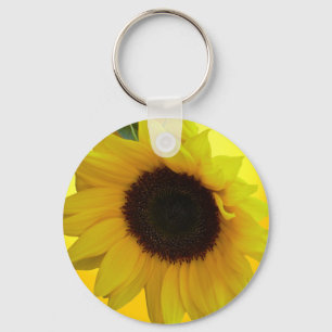 Chaveiro Teclas Sunflower Cadeias Cheerful Yellow Flower Gi