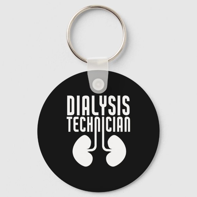 Chaveiro Técnica de Diálise Nefrologia Tech (Frente)
