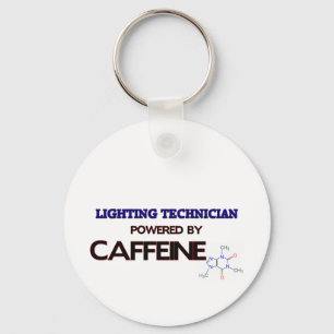 Chaveiro Técnico da iluminação psto pela cafeína