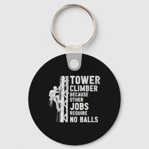 Chaveiro Técnico de Climber de Torre Homens e Mulheres Subi