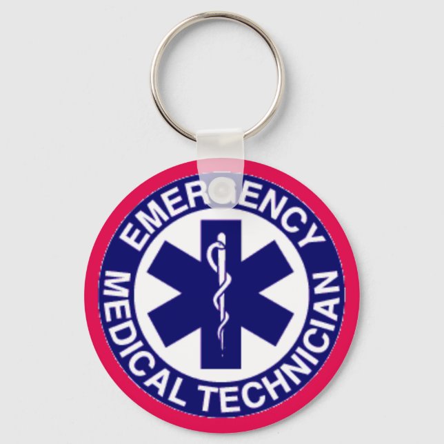 Chaveiro Técnico médico de emergência EMT (Frente)