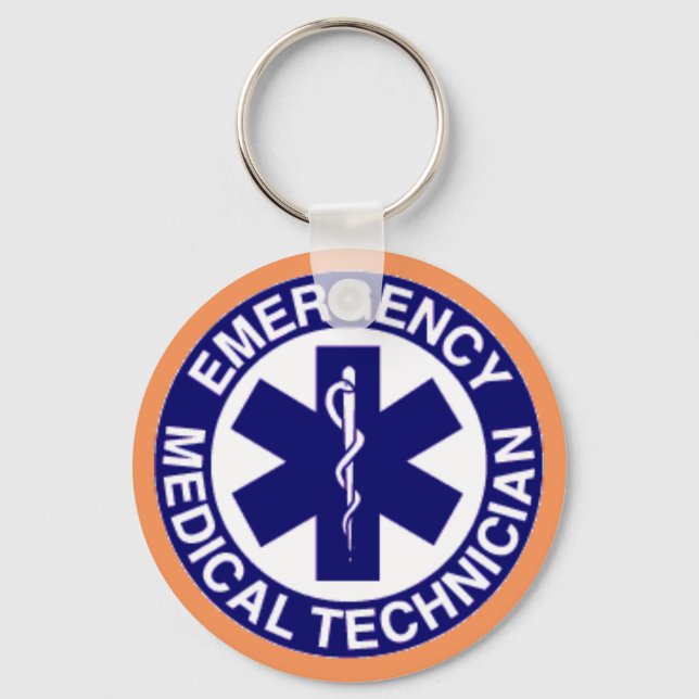 Chaveiro Técnico médico de emergência EMT (Frente)