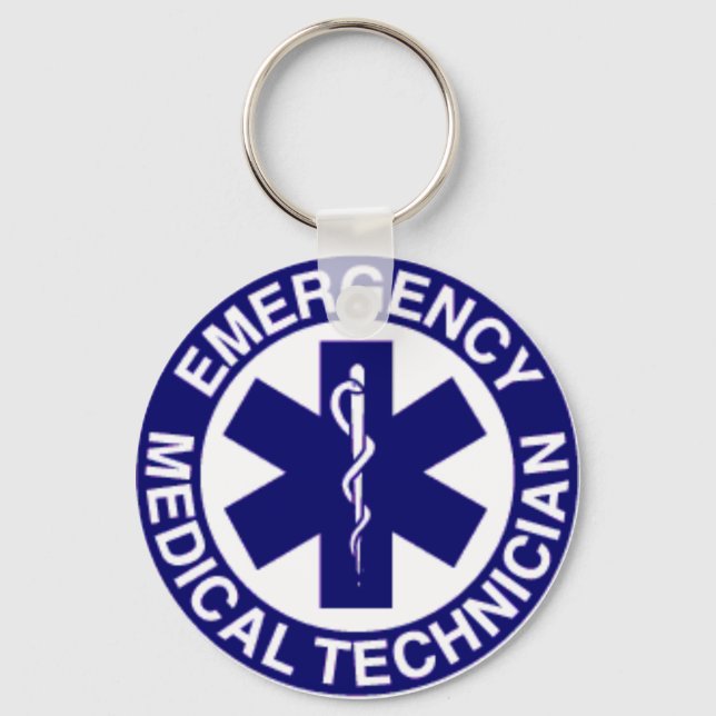 Chaveiro Técnico médico de emergência EMT (Frente)