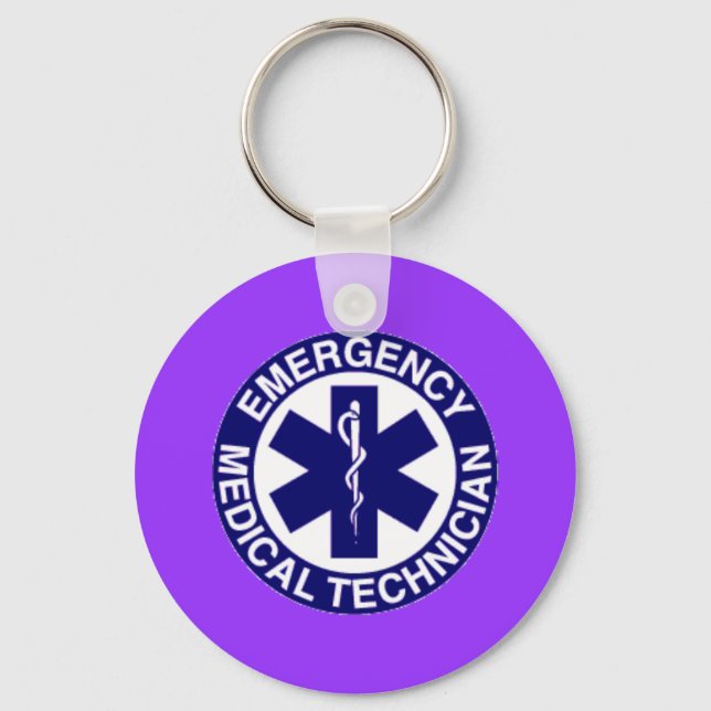 Chaveiro Técnico médico de emergência EMT (Frente)