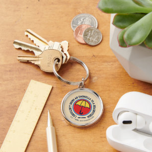 Chaveiro Ted Lasso   Não deve trazer guarda-chuva para a te