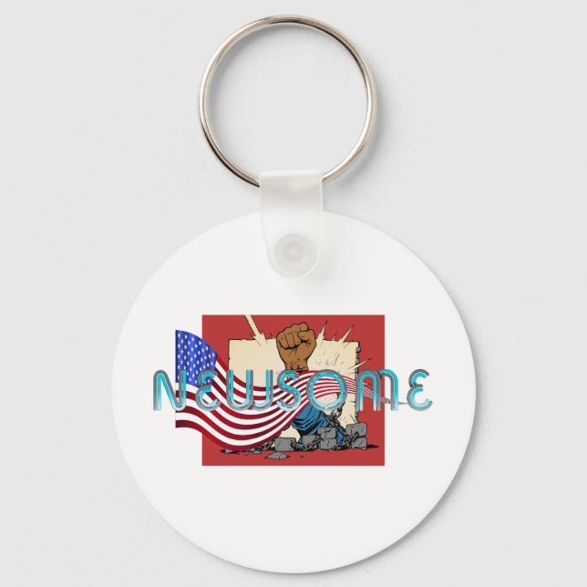 Chaveiro TEE Newsome para Presidente (Frente)
