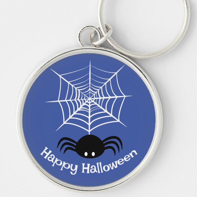 Chaveiro Teia de Aranha de Halloween  (Frente)