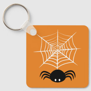 Chaveiro Teia de Aranha de Halloween