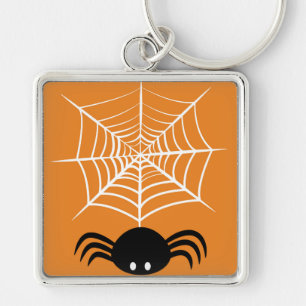 Chaveiro Teia de Aranha de Halloween