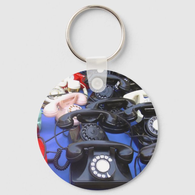 Chaveiro Telefone Rotativo (Frente)
