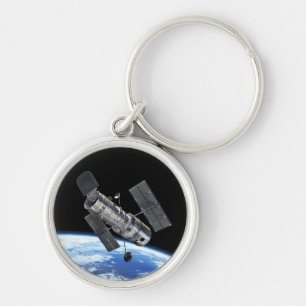Chaveiro Telescópio Espacial Hubble em Órbita Terrestre Fot