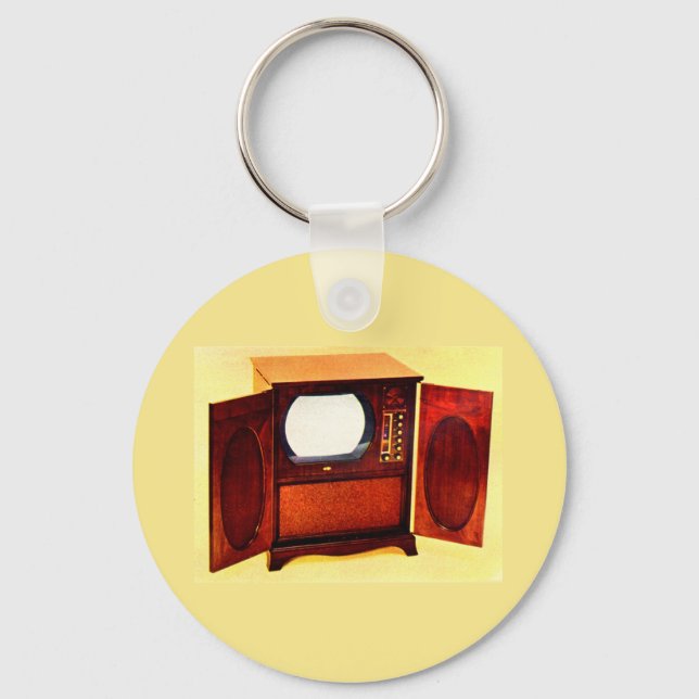 Chaveiro televisor n.o 1 de cerca de 1950 (Frente)