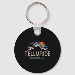 Chaveiro Telluride Colorado Vintage Montanha Retro