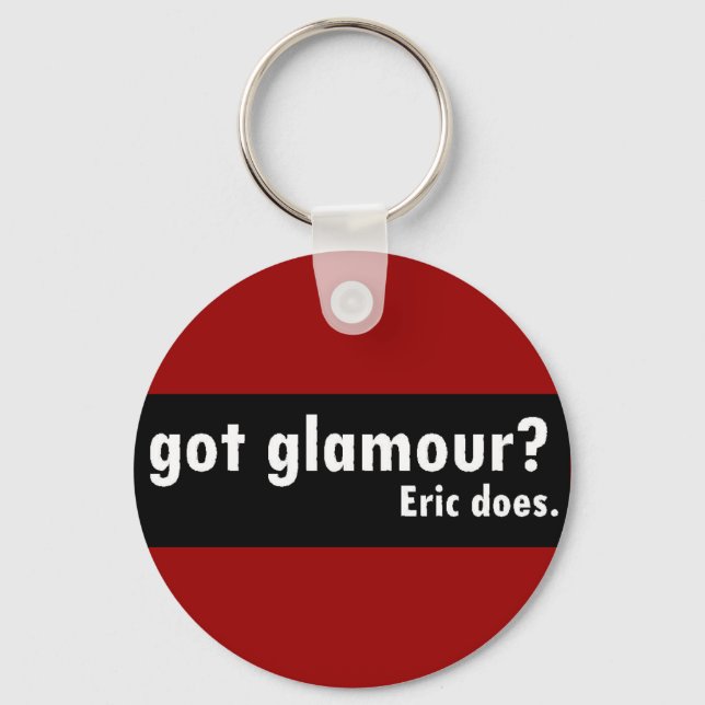 Chaveiro Tem Glamor, Eric tem (Frente)