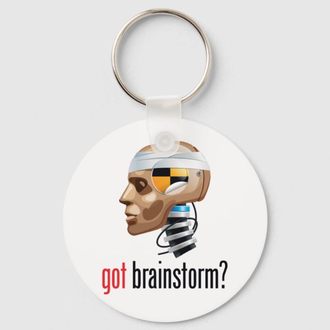 Chaveiro tem tempestade cerebral? (Frente)