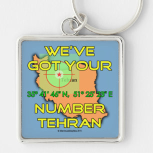 Chaveiro Temos seu número Teerã