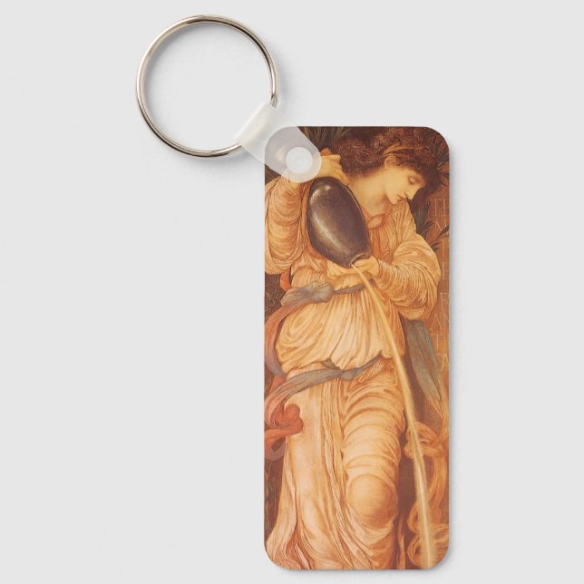 Chaveiro Temperantia por Sir Edward Coley Burne-Jones (Frente)