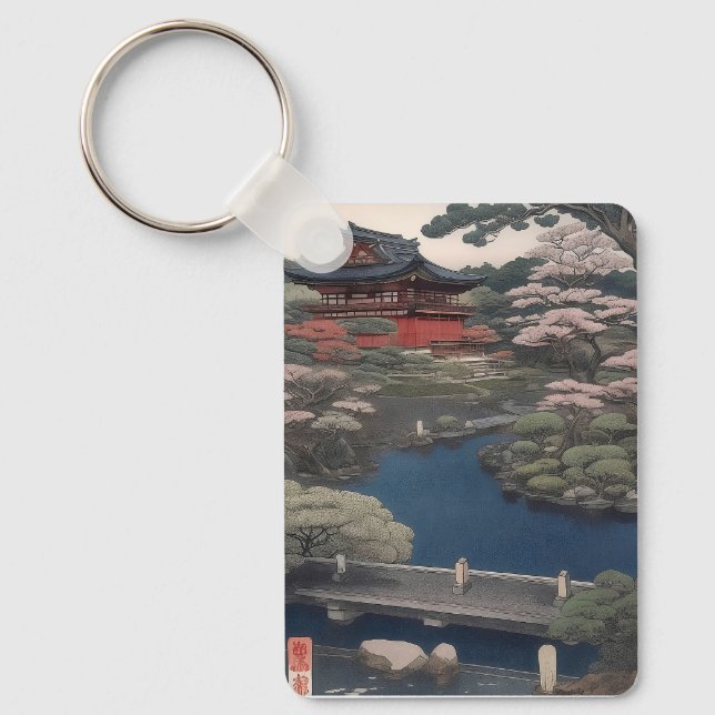 Chaveiro Temple on the river - Japan (Frente)