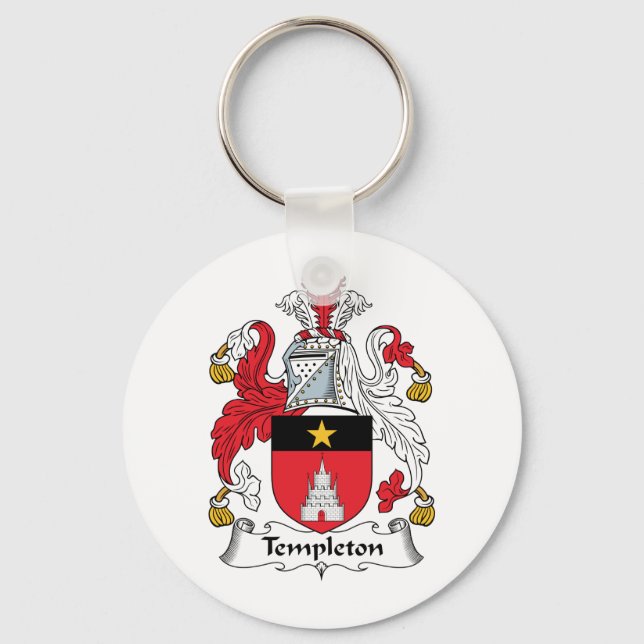 Chaveiro Templeton Family Crest (Frente)