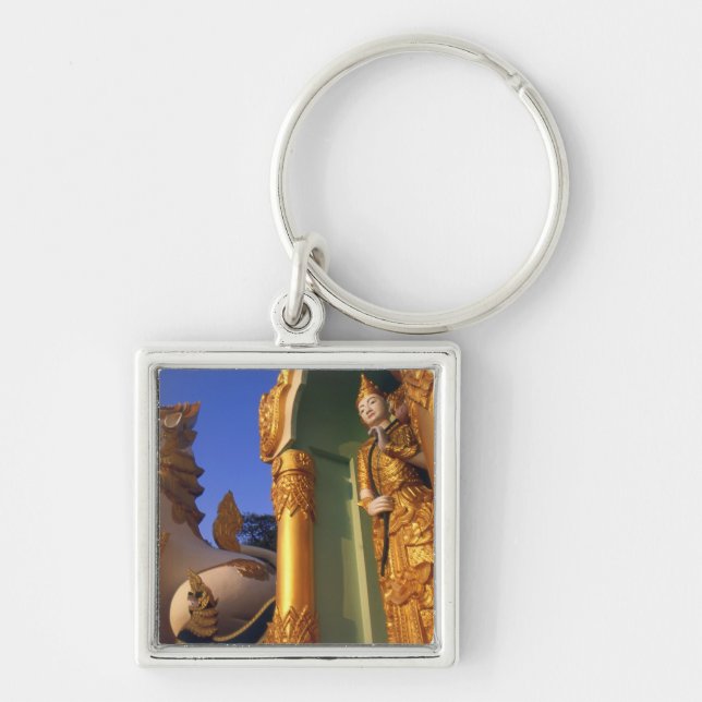 Chaveiro Templo de Burma (Mianmar), Rangum (Yangon) (Frente)