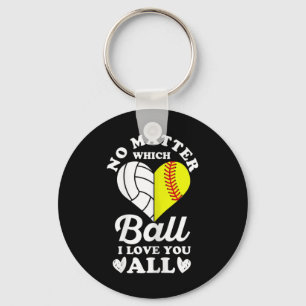 Chaveiro Temporada de Volei Feminino Design Para Uma Mãe De