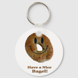 Chaveiro Tenha um Bagel agradável!
