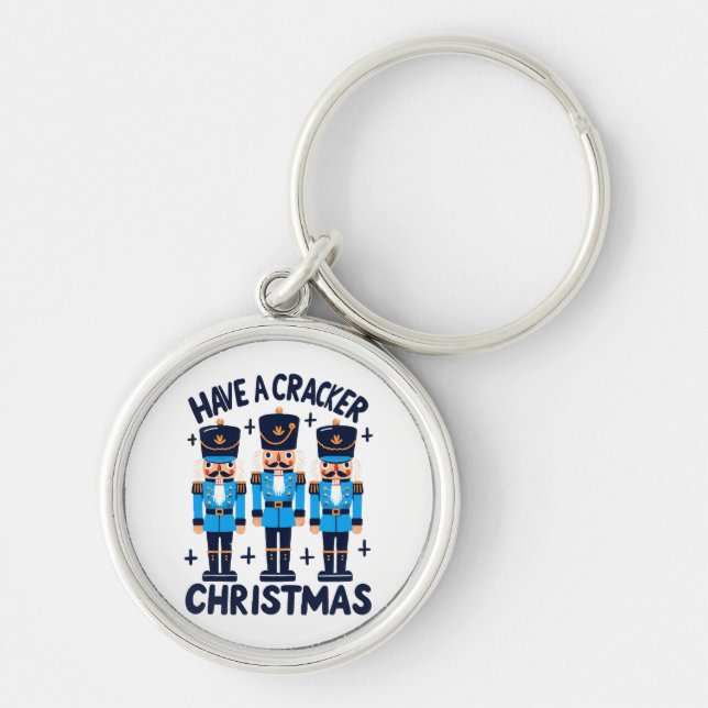 Chaveiro Tenha um natal quebra-nozes (Frente)