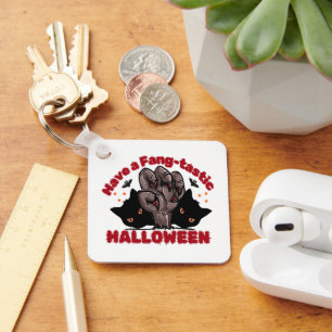 Chaveiro Tenham Um Design De Mão De Monstro De Halloween Fa