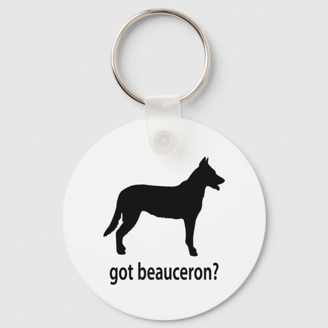 Chaveiro Tenho Beauceron (Frente)