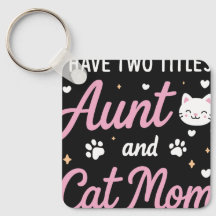 Tenho Dois Títulos Tia e Mãe de Gato Pulseira Dive