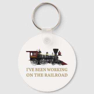 Chaveiro Tenho trabalhado na ferrovia