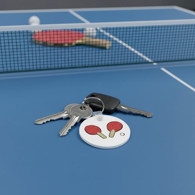 Chaveiro Tênis de Mesa Ping Pong (Criador carregado)