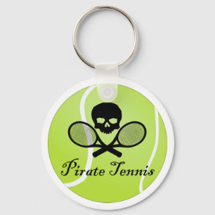 Chaveiro Tênis do pirata com bola de tênis