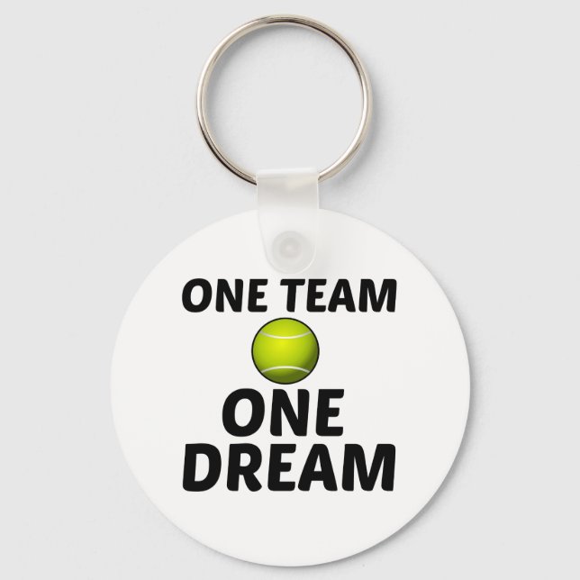 CHAVEIRO TÊNIS ONE TEAM ONE DREAM FUN (Frente)