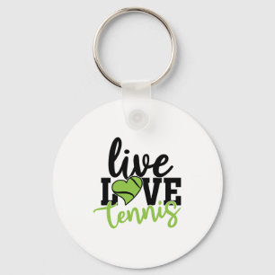 Chaveiro Tênis Player Live Love Tênis